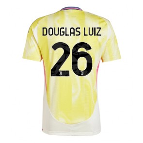 Billiga Juventus Douglas Luiz #26 Bortatröja 2024-25 Kortärmad